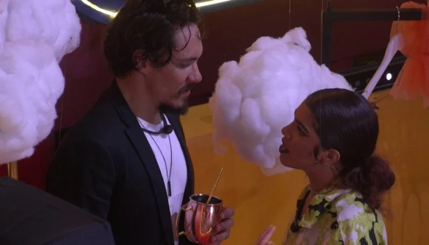 Maria e Eliezer no BBB22