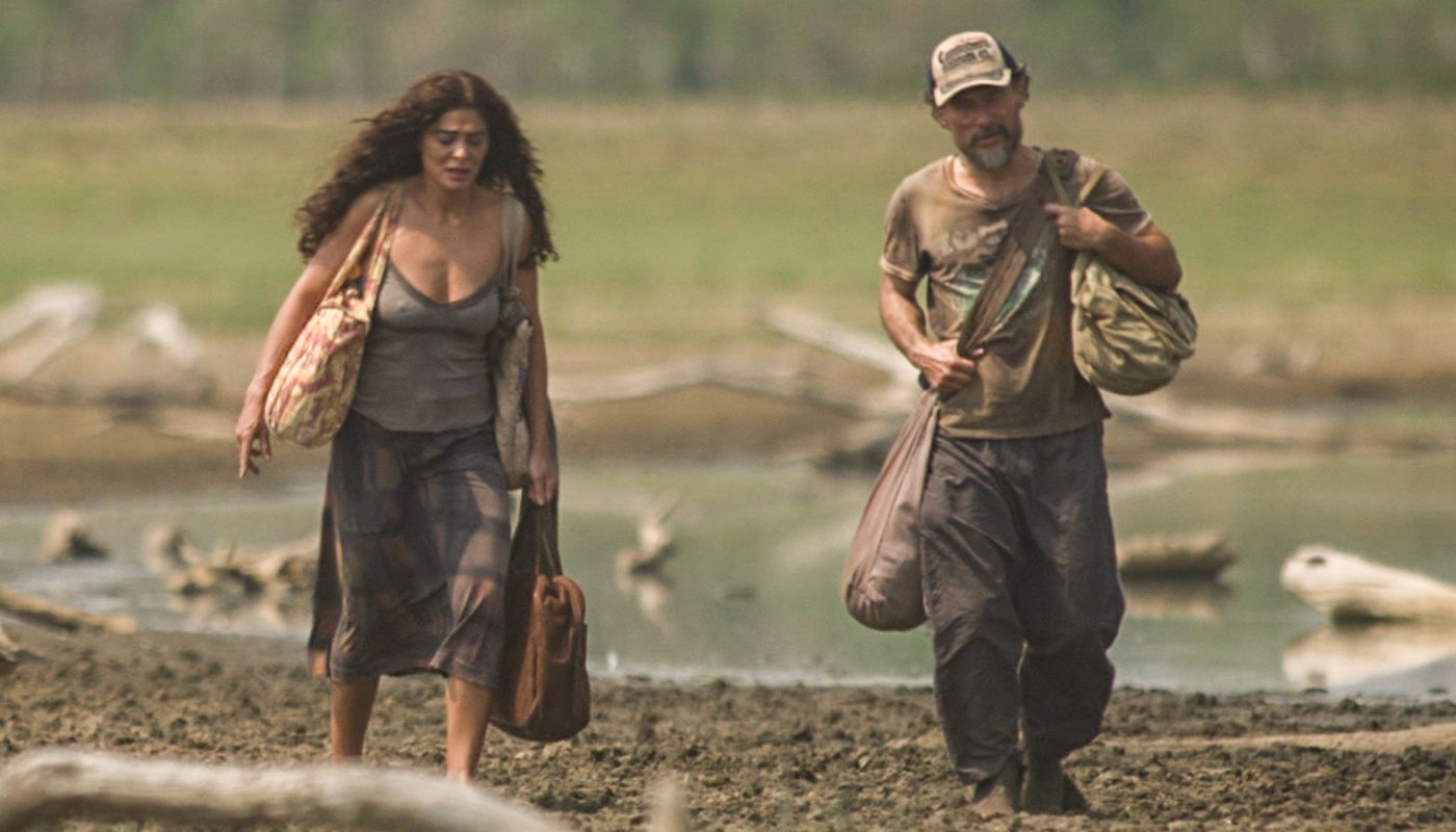 Maria Marruá (Juliana Paes) e Gil (Enrique Díaz) em