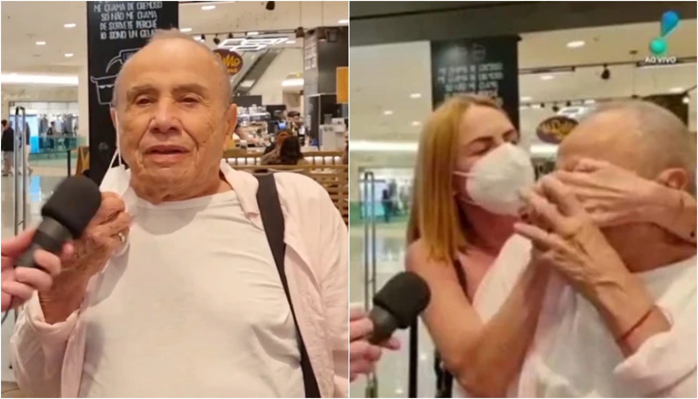 Marilene Saade retira Stênio Garcia de entrevista ao vivo