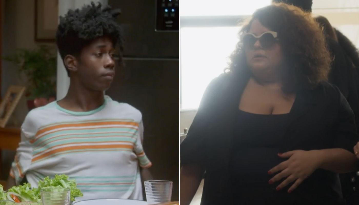 Tony (Richard Abelha) e Yeda (Castorine) em 