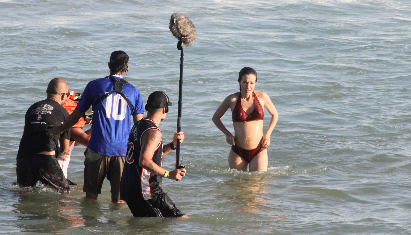 Marjorie Estiano em gravações de série