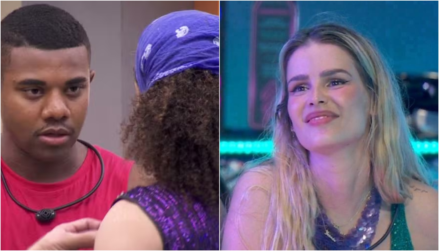 Davi, Maycon e Yasmin Brunet na primeira festa do BBB24