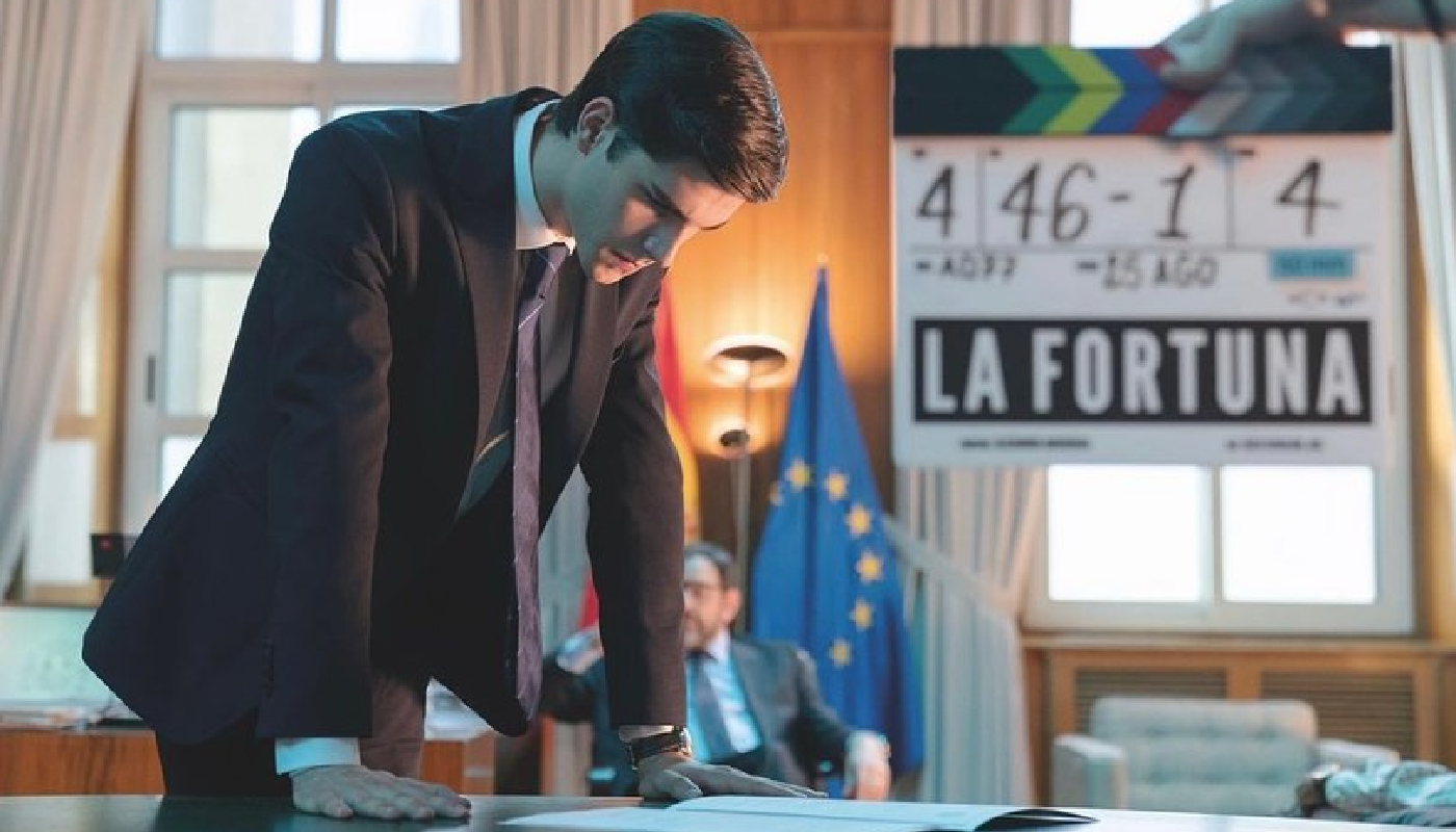 Álvaro Mel atuando em “La Fortuna”, de 2021