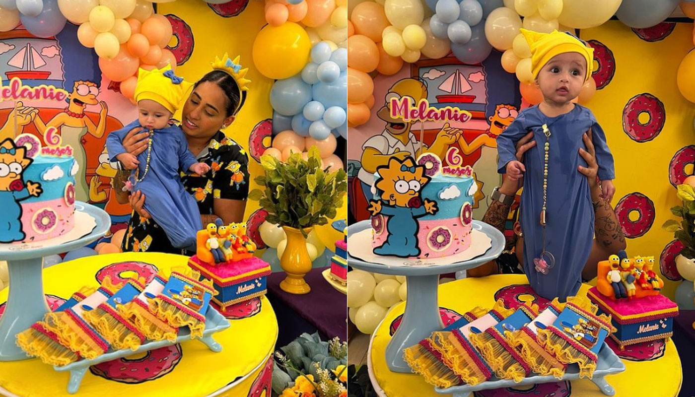 Mesversário da filha de MC Loma