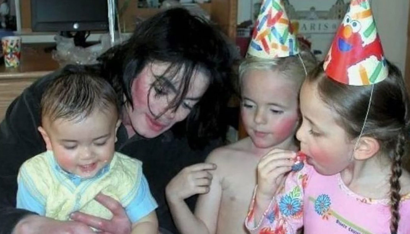 Michael Jackson e os filhos