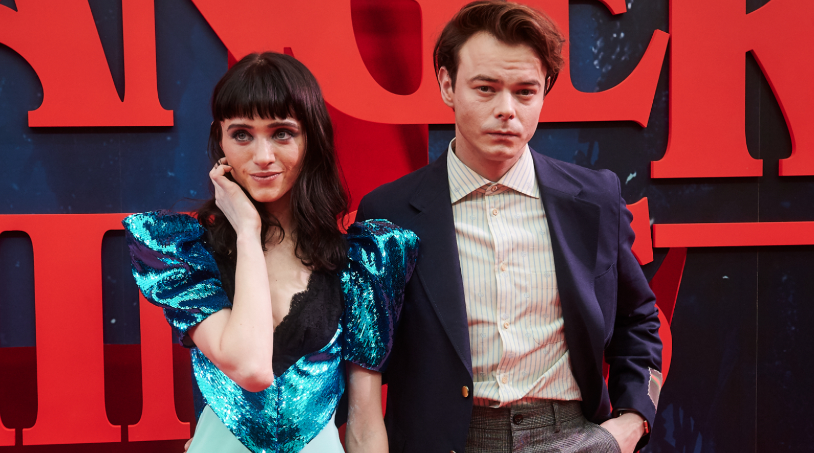Natalia Dyer e Charlie Heaton