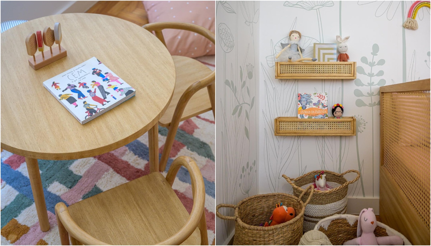 Nathalia Dill mostra o quarto da filha Eva