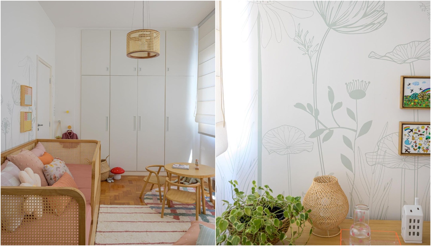 Nathalia Dill mostra o quarto da filha Eva