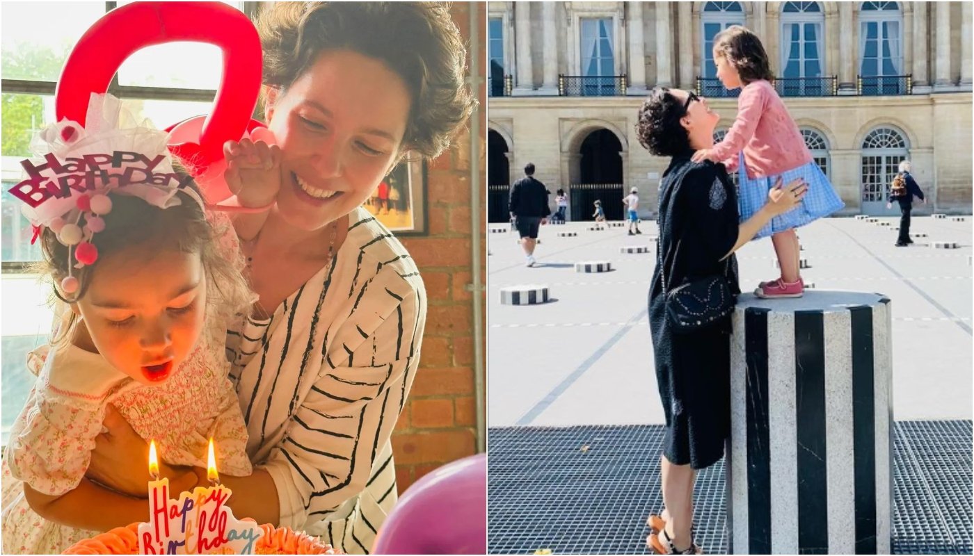 Cecilia Malan comemora o aniversário da filha com bolinho e muito amor: Olimpia fez 4 anos
