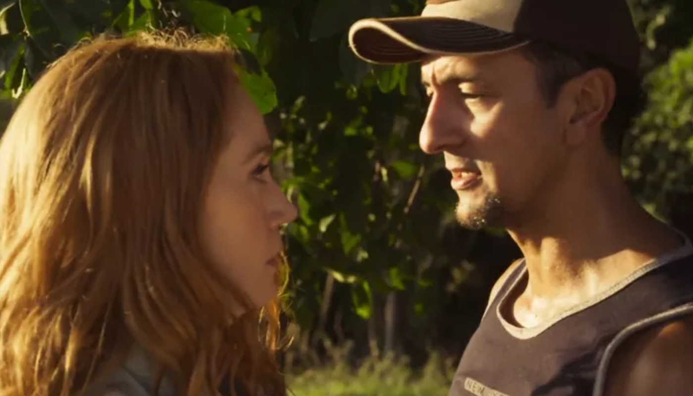 Irma (Camila Morgado) e Zé Lucas (Irandhir Santos) em