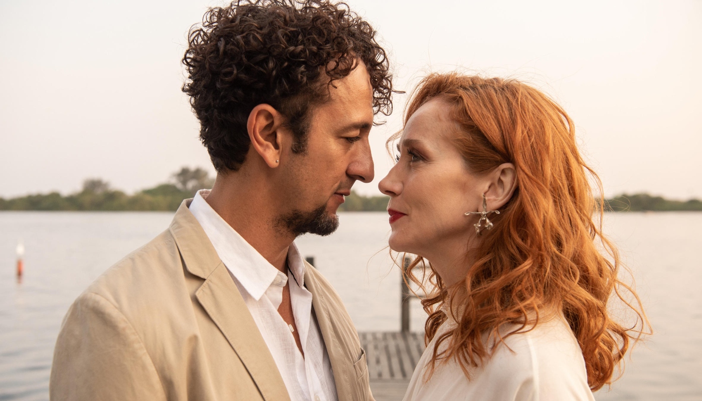 Irma (Camila Morgado) e José Lucas (Irandhir Santos) no fim de