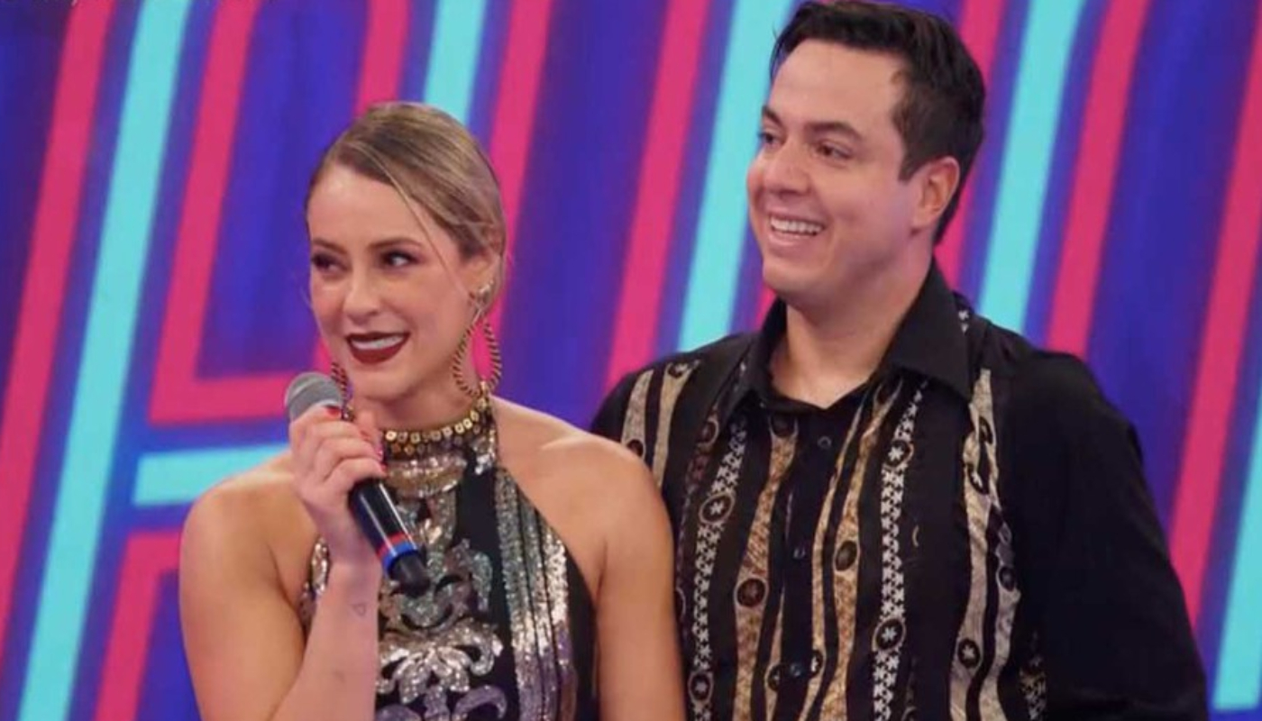 Tiago Leifert cutuca Paolla Oliveira na “Super Dança” após declaração: “Quero saber”