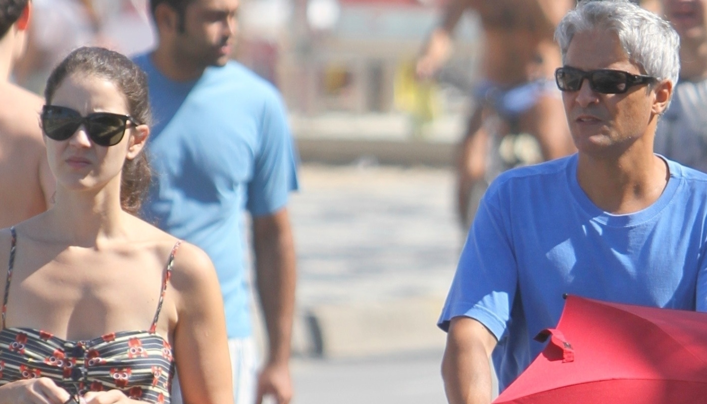 O casal Patrícia Werneck e André Barros em 2011 no Rio de Janeiro