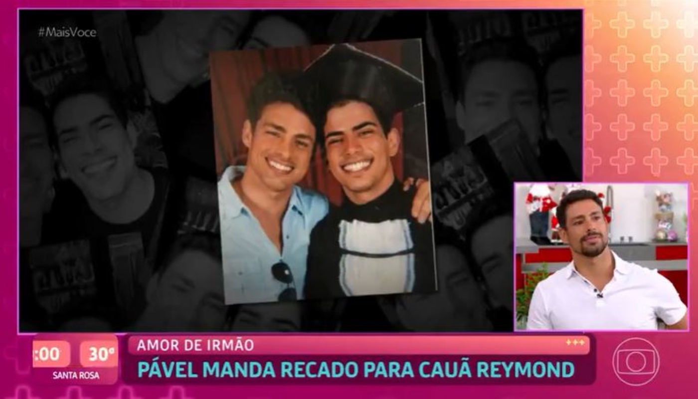 Irmão emociona Cauã no “Mais Você”: “Nossa mãe está muito feliz onde quer que esteja”