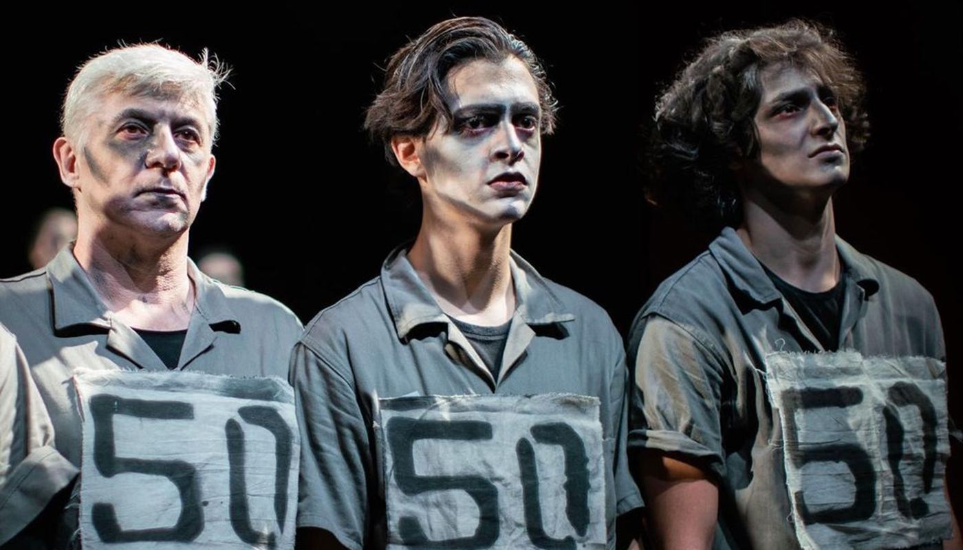 Pedro Waddington em peça de teatro