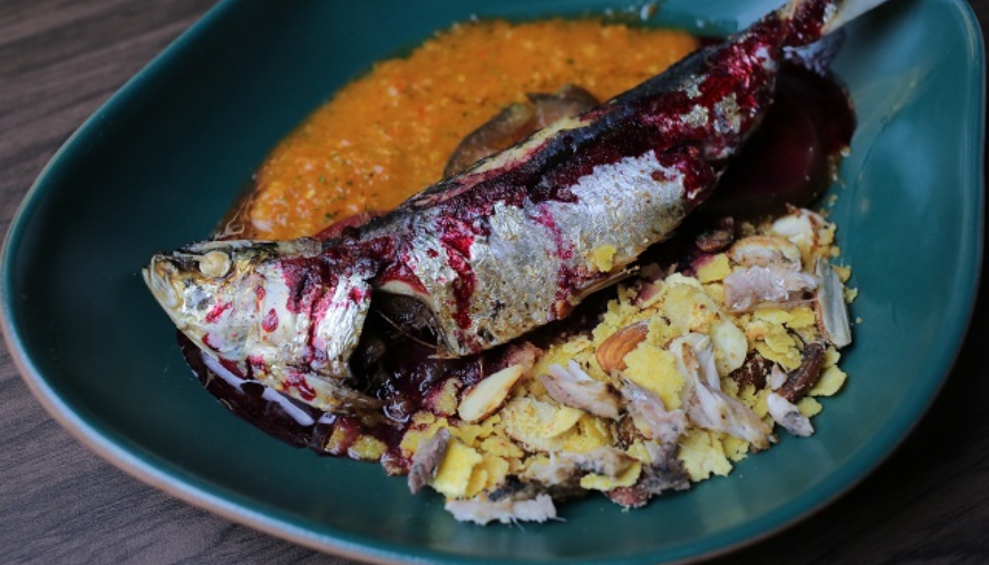 Prato com sardinha sofreu críticas no 