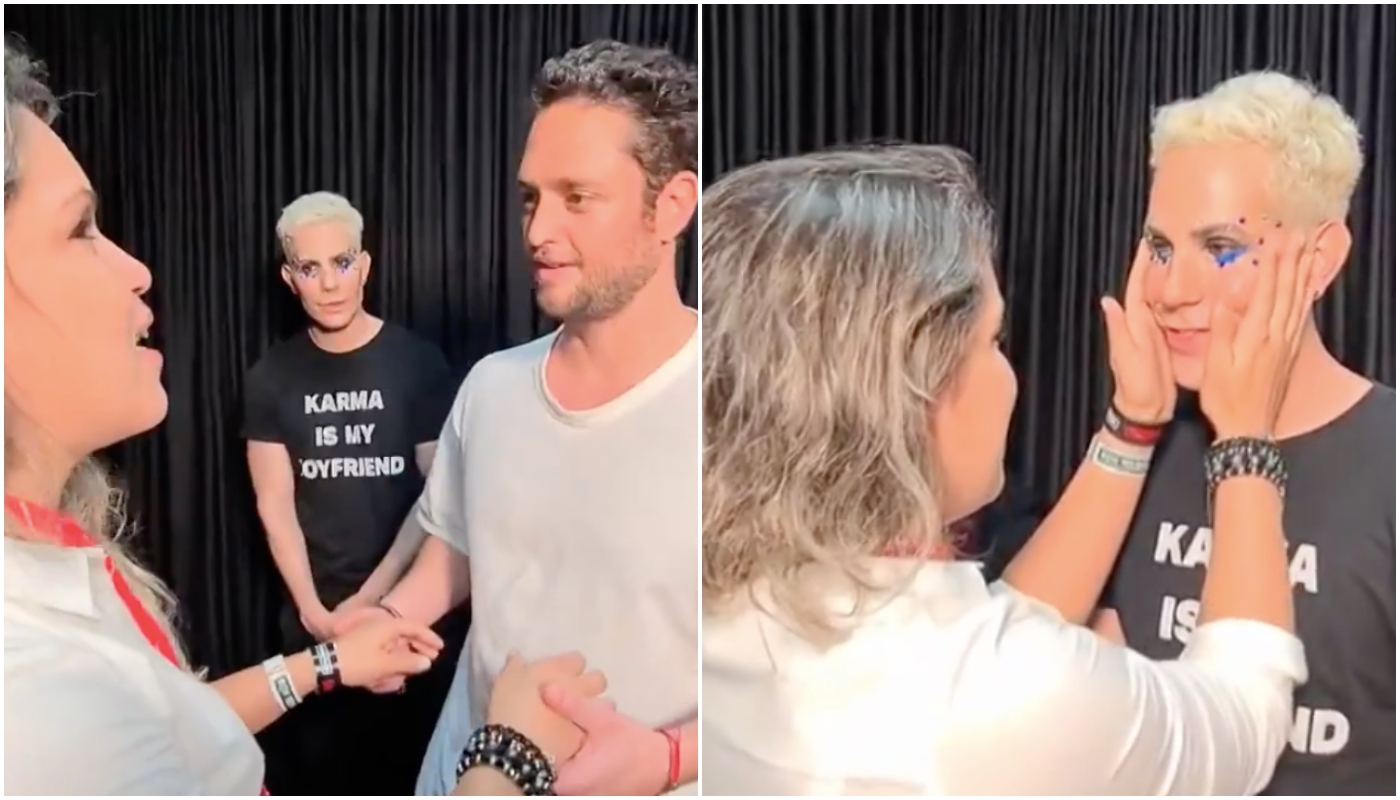 Brenda com o RBD