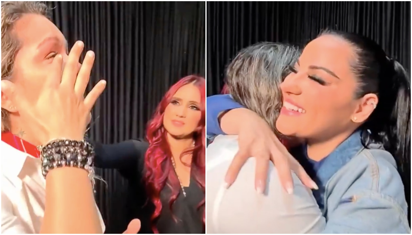 Brenda com o RBD
