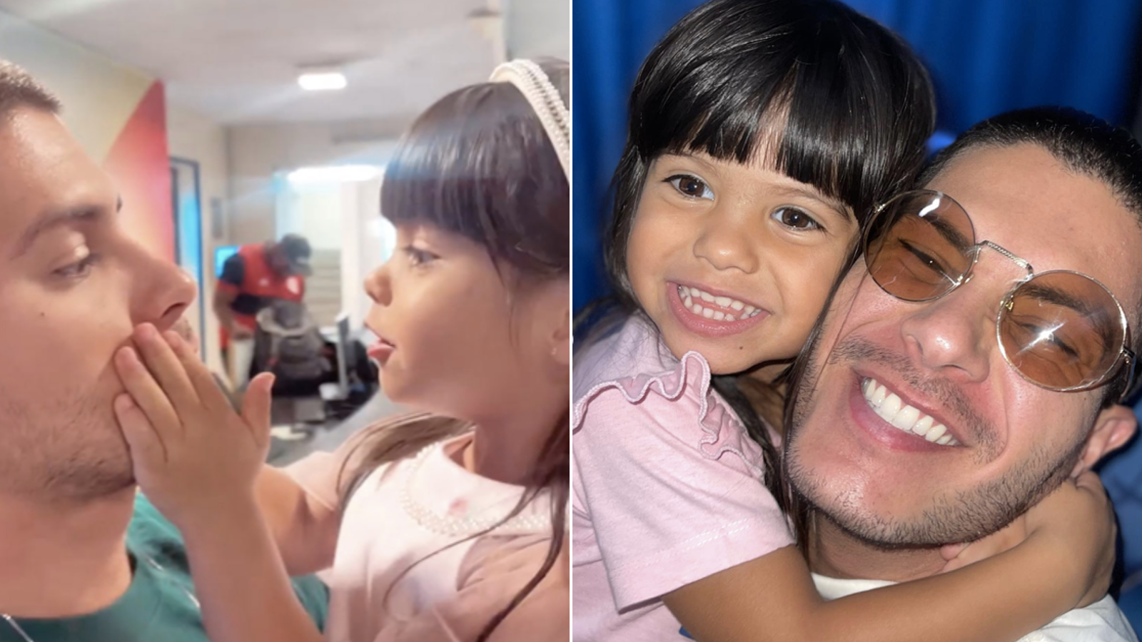 Arthur Aguiar reencontrou Sophia no palco do