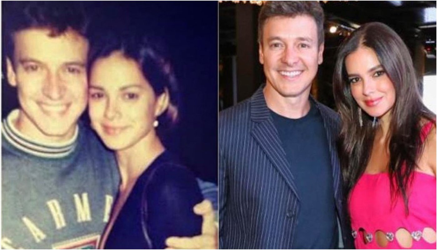 Rodrigo Faro mostra antes e depois com Vera Viel