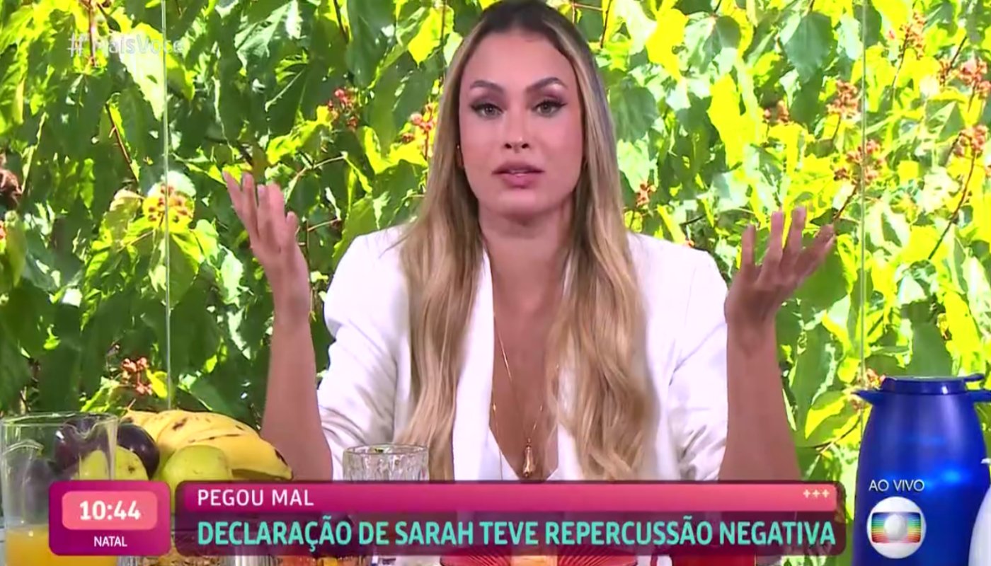 Ana Maria Expõe Falas Erradas E Sarah Pede Desculpas Por Deboche à