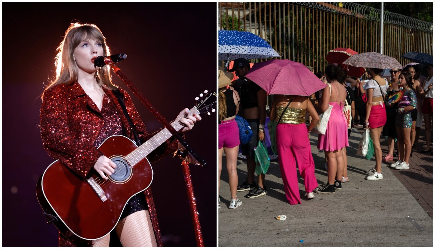 Primeiro show de Taylor Swift no Brasil teve morte em meio à onda de calor