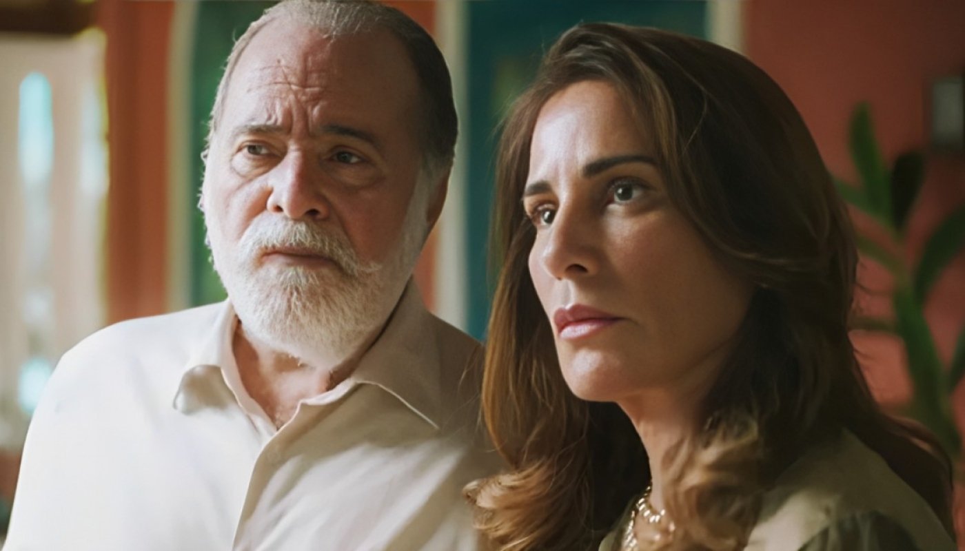 Antônio La Selva (Tony Ramos) e Irene (Gloria Pires) em 