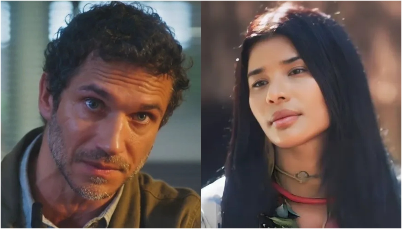 Vinícius (Paulo Rocha) e Iraê (Suyane Moreira) em
