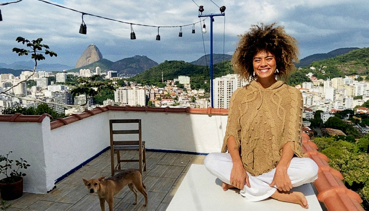 Terraço de atriz de “Malhação” e “Amor de Mãe” tem vista de tirar o fôlego: fotos lindas