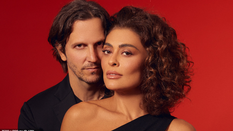 Tomás (Vladimir Brichta) e Liana (Juliana Paes)