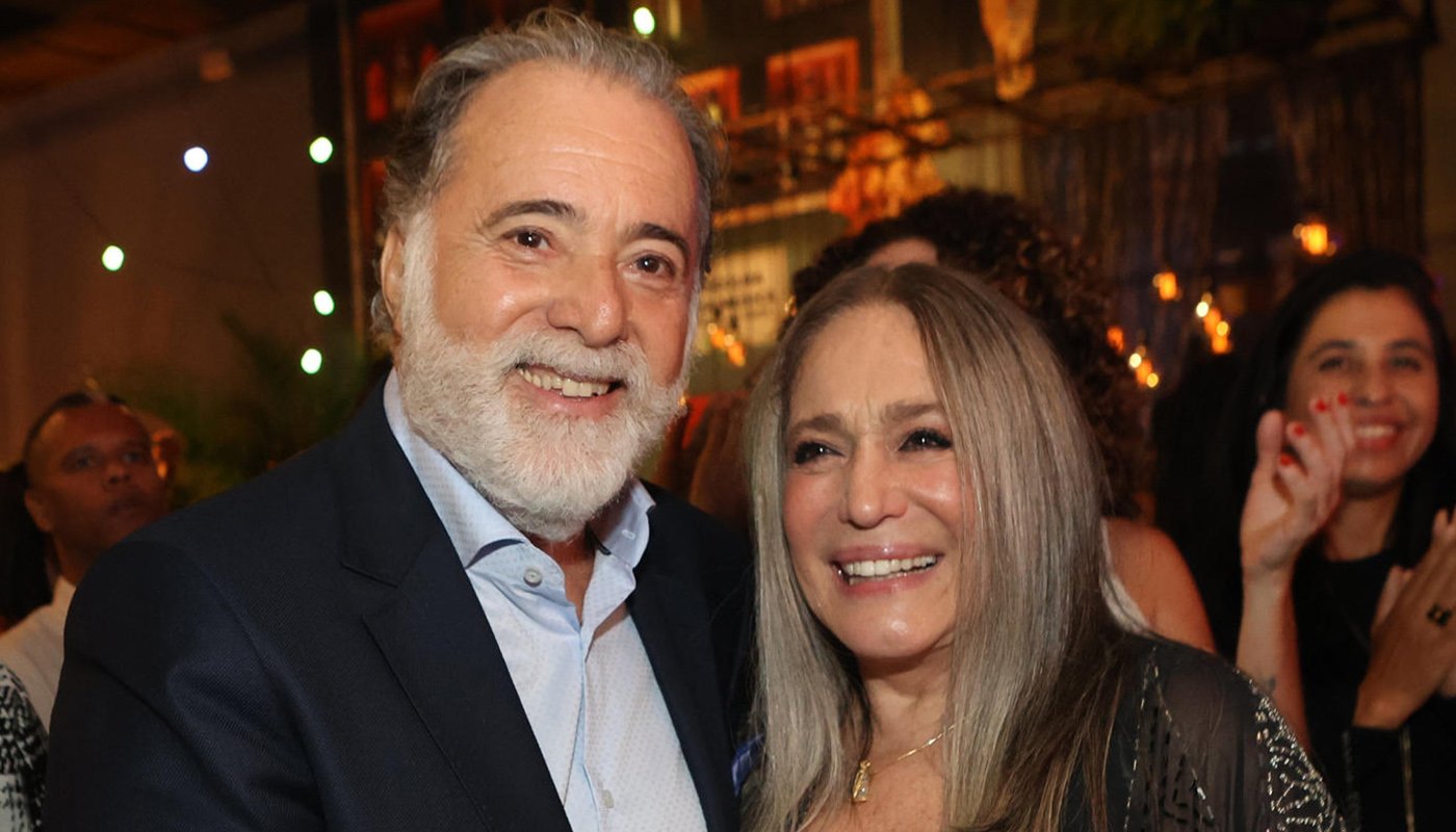 Susana Vieira e Tony Ramos chegaram juntos à Globo nos anos 1970: são muitos parceiros na TV