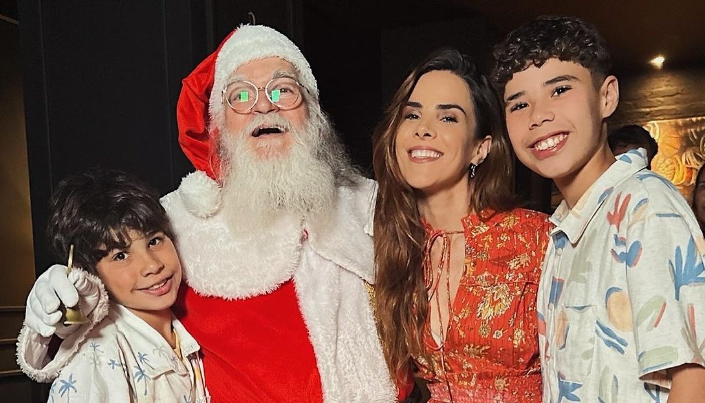 Wanessa Camargo passa Natal ao lado dos filhos e Dado Dolabella