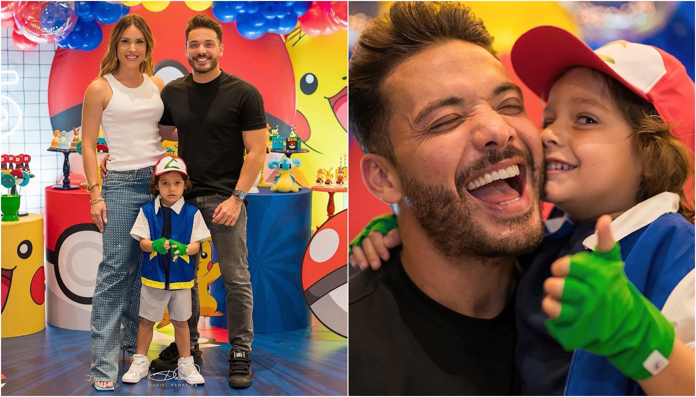 Wesley Safadão mostra fotos do aniversário do filho caçula: Dom ganhou festão dos pais